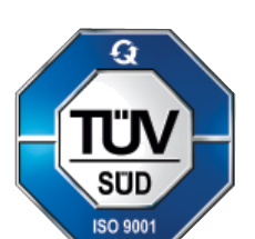 TÜV SÜD ISO 9001 certified brass components manufacturer