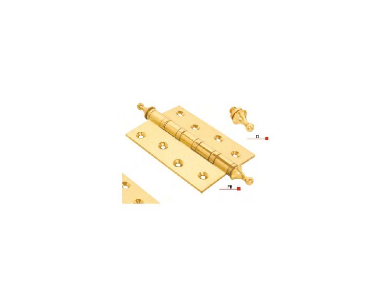 Solid brass mortise door hinges — Everest brass builder hardware