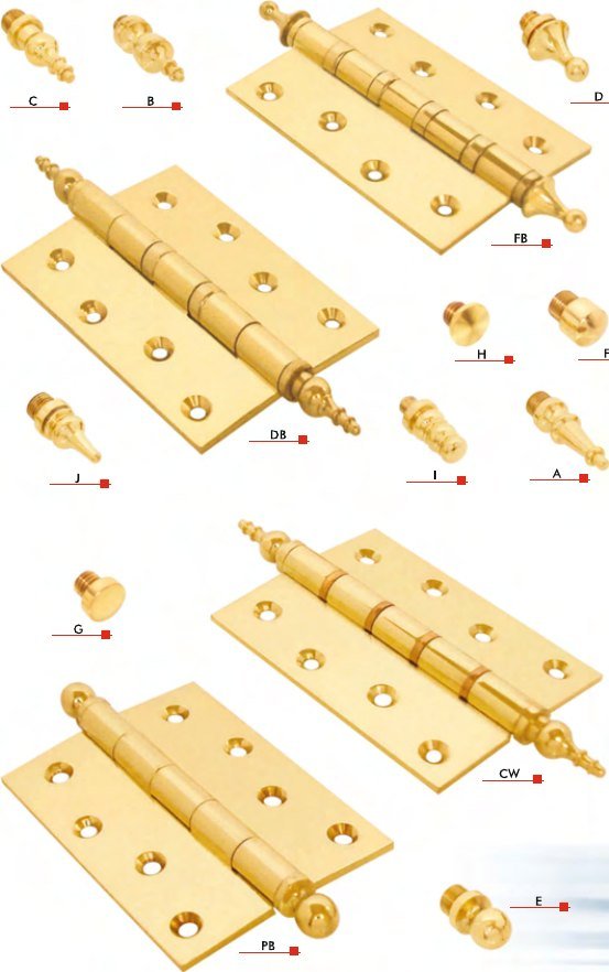 Heavy Mortise Hinges — Everest Metal Industries