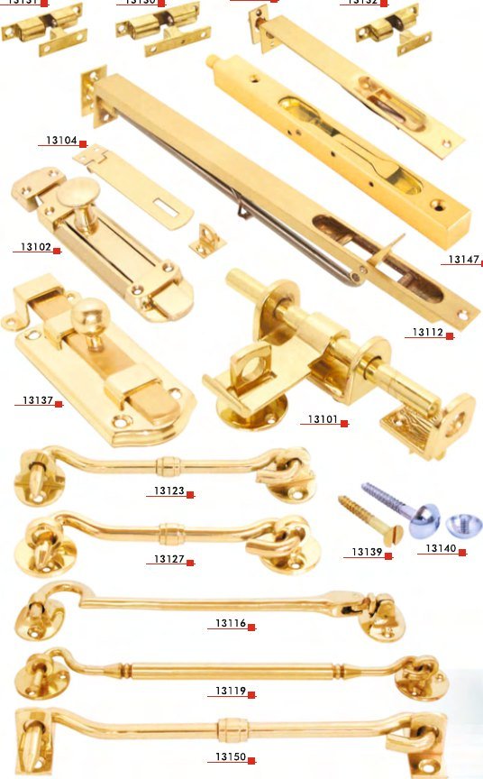 Aldrops & Surface Bolts — Everest Metal Industries