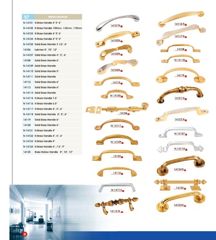 Brass Handles — Everest Metal Industries
