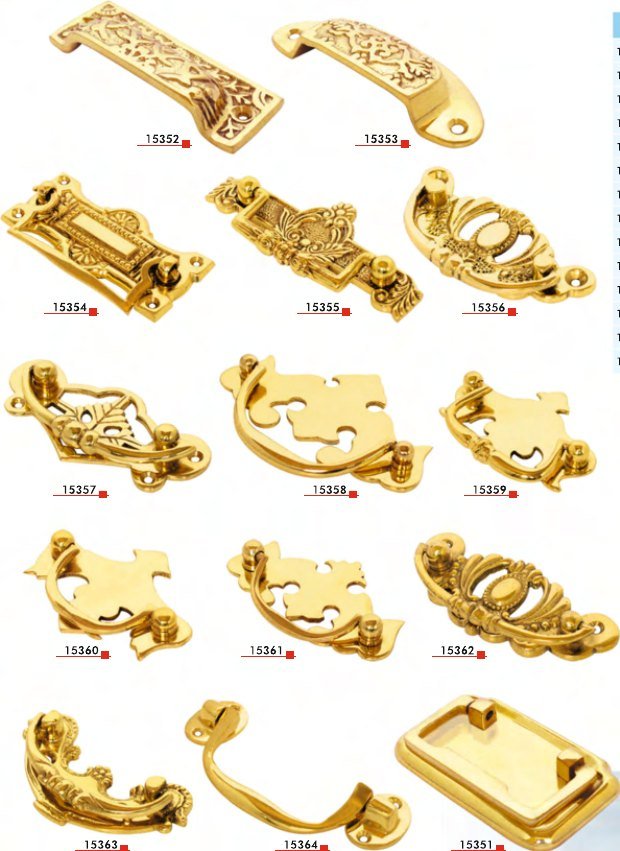Brass Cabinet Fittings II — Everest Metal Industries